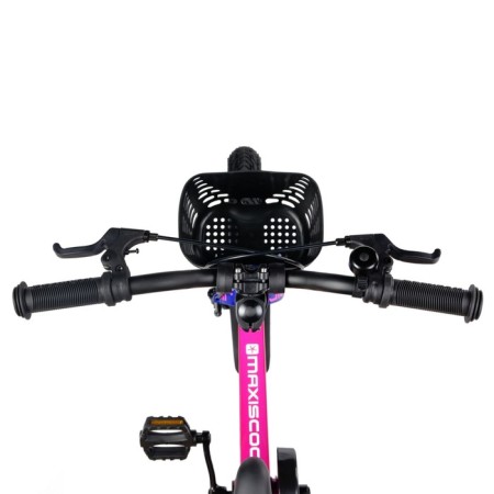 Bicycle 14 ’’ maxiscoo Air Pro, color pink pearls-5