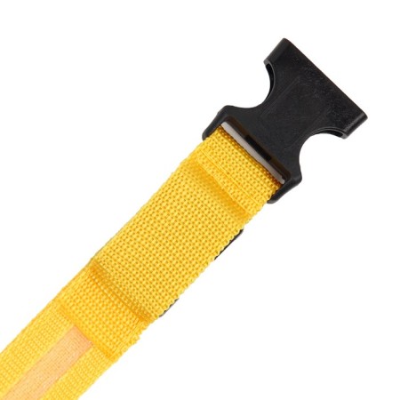 Collar with backlight size XL, Osh 52-60 x 2.5 cm, 3 glow modes yellow-9
