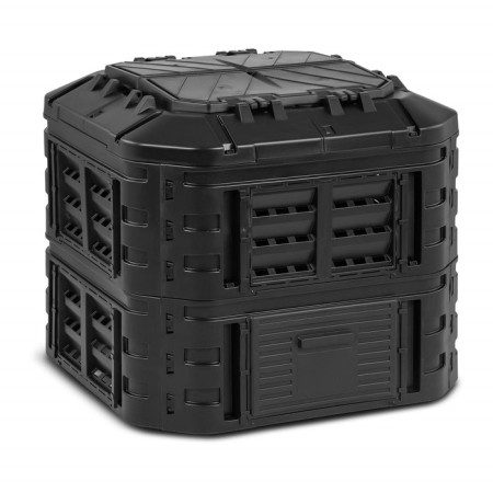 Composter, 93 × 93 × 80.5 cm, plastic, 600 l, "Modular Composter-1"