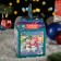 Gift box "Winter Fantasy" in turquoise, 12 x 12 x 17 cm