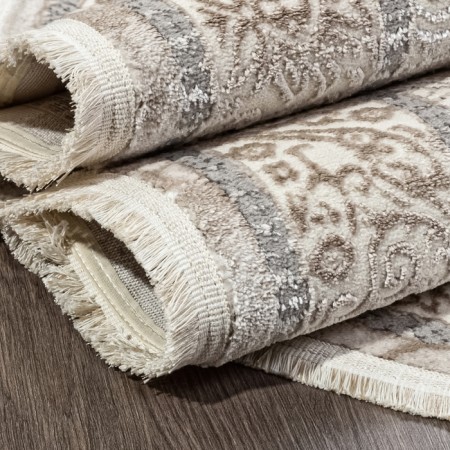 Oval Kardolen Marmaris carpet, size 192x290 cm, Cream/Beige color-3