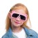 Polarplane polarization sunglasses, TR90, width 14 cm, puffs 14 cm
