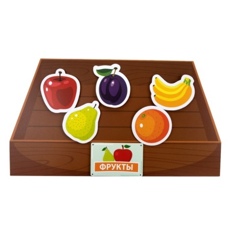 Velcro plastic "Fruits, vegetables, berries, mushrooms"-5