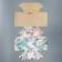 Capcake box, confectionery packaging double -sided, 4 cells “The most tender”, 16 x 16 x 10 cm