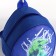 Children's backpack on the zipper "chosen", the color is blue