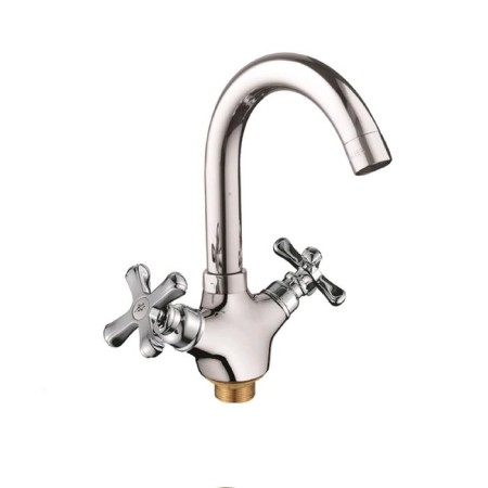 Kitchen mixer Rush Bianki Bi7650-23, two-wound, chrome