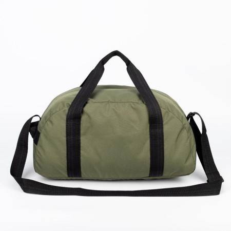 Sports bag with lightning, external pocket, long belt, khaki color-2