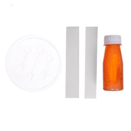 Set for growing the crystal “Experiments. Radiant crystals ", Orange color-3