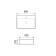 Grossman GR-3036 sink, rectangular, 600 x 420 mm, white