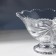 Crystal salad bowl on the leg Ribbon, D = 13.5 cm
