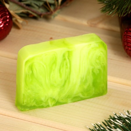 New Year. SPA soap - care for the bath and sauna "Ginger cookies" 80 g-2