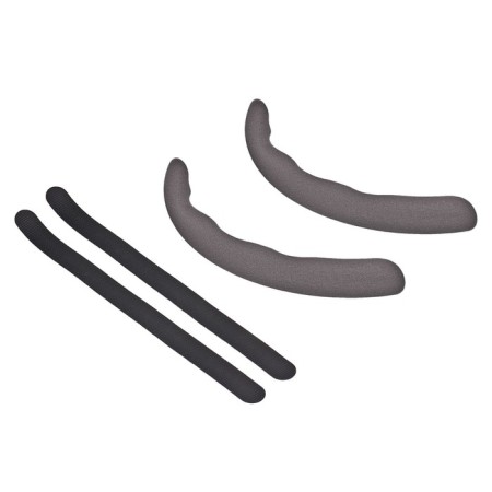 Airline steering linings, side, universal, suede/plastic, gray color, set 2 pcs-1