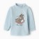 Baby turtleneck, blue color, height 92 cm