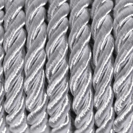 Cord twisted, d = 5 mm, 10 ± 1 m, silver color-1