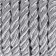 Cord twisted, d = 5 mm, 10 ± 1 m, silver color