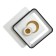 VILSA lamp LED 156W white-black 50x50x7 cm Bayerlux