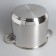 Magistro Grande stainless steel pan, 7.1 l, with a lid, capsule, induction