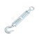 Talter hook-ring tundra Krep, DIN1480, M12, galvanized, 1 pc.