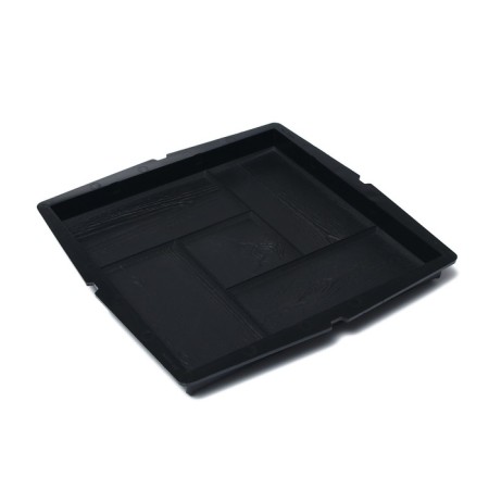 Form for the paving slabs "Plate. California. Wood ”, 30 × 30 × 3 cm, F13014, 1 pc.-1