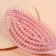 The comb is massage, for drying hair, 7.5 × 23.5 cm, pink color