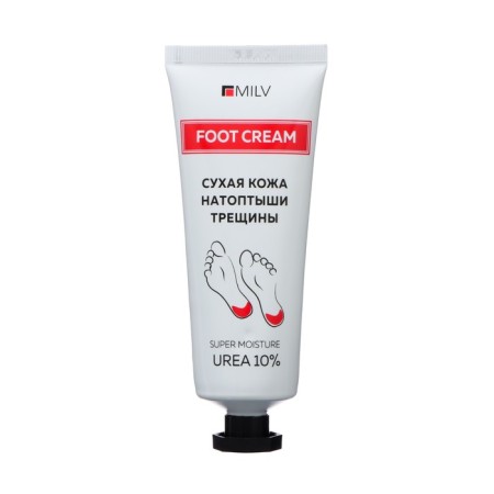 Feet cream with urea Milv chamomile, 70 ml