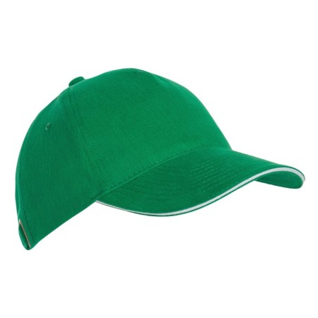 Unisex baseball cap, size 56-58, green color