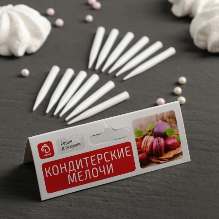Набор топперов под цветы Доляна, 5×0,5 см, 12 шт-2