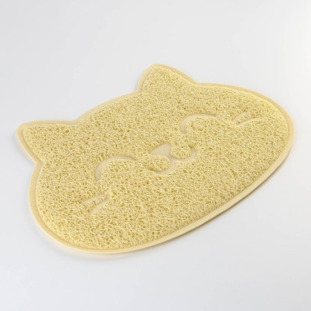 Universal rug for a bowl and a muzzle tray, 30x40 cm, beige-2