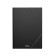 A4 elastic band, 400 μm, Erichkrause Matt Classic, Koreshka 5 mm, up to 300 sheets, embossing "sand", black