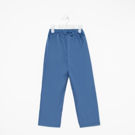 Baby trousers, dark blue color, height 128 cm-1
