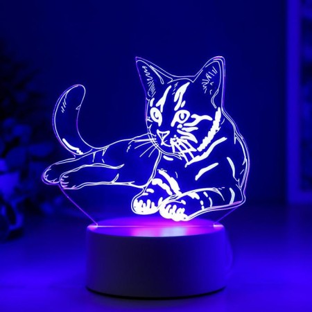 Light "cat" Led RGB from the network-3