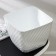 Pot for flowers with the pallet "Classic", 15 l, plastic, white color