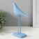 Polystone souvenir "Bird - long paws" pale blue 22x15 cm