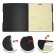 Notebook A5+, 48 sheets in the Erichkrause "Folderbook", a replaceable plastic cover, an offset unit, black