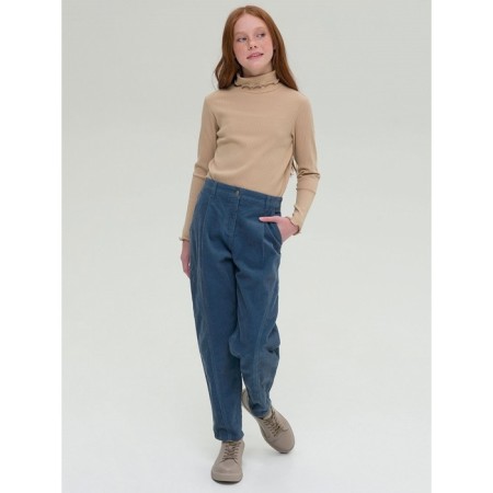 Jumper for girls, height 116 cm, sandy color-7