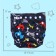 Panties-scammer, reusable, carbon-bamboo fabric, “sharks”, from 0-36 months.