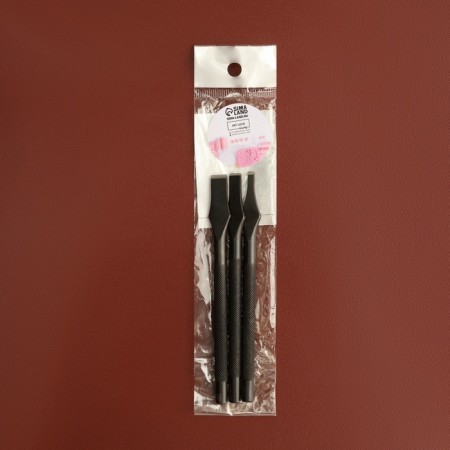 A set of skin carriers 11.4 cm, 3 pcs, black color-7