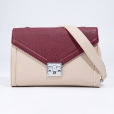Bag-mixer on the valve, brown/burgundy color