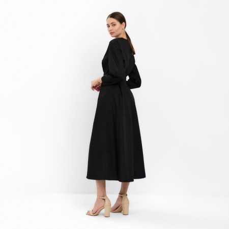 Women's dress Minaku: Casual Collection Black Color, Rr. 48-4