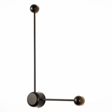 Wall lamp ST LUCE. SL6003.401.02. 2x4 W, LED, 4000K, 480 LM, 70x40 cm, black color