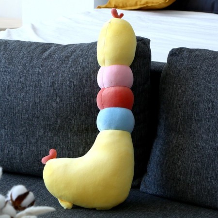 Soft toy-podushka "Kurochka", 60 cm, yellow color-1