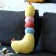 Soft toy-podushka "Kurochka", 60 cm, yellow color
