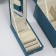 Casket to the leatherette for decorations the chest "Piece on sakura. Blue" Blue "26x20x13 cm