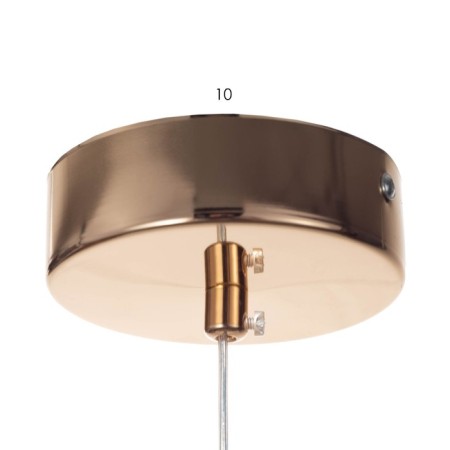 Lamp Bayerlux "Olyms" 1xLED 18W gold 18x2x20-210 cm-6