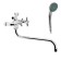 Accoona A7381 bathtub, two -wound, brass, chrome