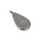 A spoon is flat with a swivel "Yaman", 170 g
