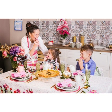 Apron Ethel "Favorite Grandmother" 60x65 cm, 100% cotton, reps 190 g/m2-14