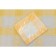 Tablecloth, size 160 x 180 cm, yellow color, jacquard