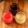 Set "Happy New Year": 2 cream-media and jam with cones of 30 g.
