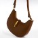 Female bag Textura, small size, brown color